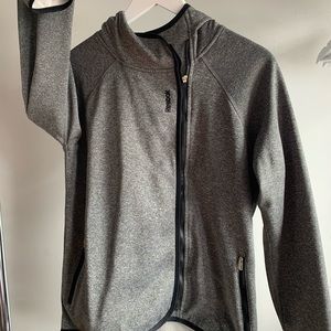 Reebok zip up hooded jacket